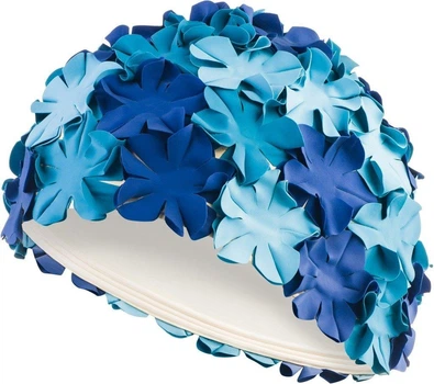 Шапочка для плавания Aqua Speed Bloom 5707 (105-05) Blue/Light Blue