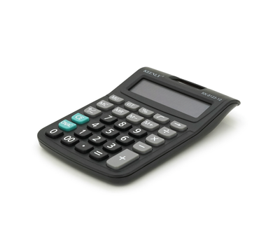 Калькулятор офісний KEENLY KK-8123-12, 29 кнопок, розміри 140*110*30мм, Black, BOX