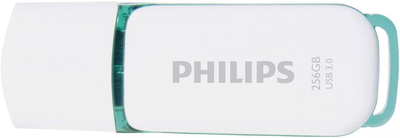 Pendrive Philips Snow Edition 256GB USB 3.0 Green (FM25FD75B/00)