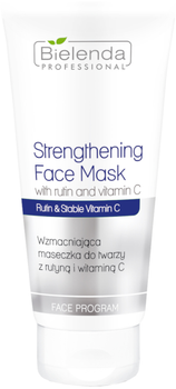 Maska do twarzy Bielenda Professional Strengthening wzmacniająca z rutyną i witaminą C 175 ml (5902169009625)