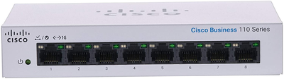 Комутатор Cisco CBS110-8T-D-UK