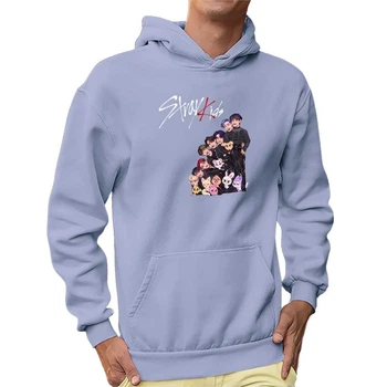 Худі чоловіче JHK "Stray Kids mult" S Блакитний (MD-26-5158-18-12)