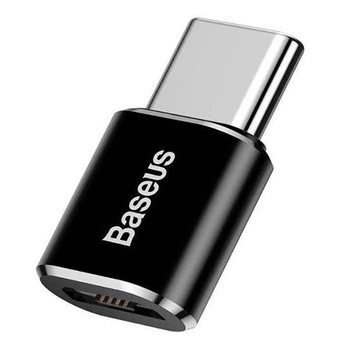 Адаптер Baseus Micro USB Female To Type-C Male Adapter Converter (CAMOTG) Черный