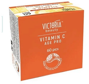 Гелеві патчі для очей з вітаміном С - Victoria Beauty З Age Pro 60шт (60шт) (1020111-1351538-2)