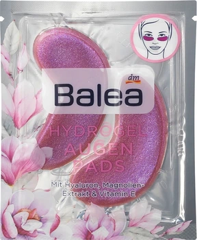Гідрогелеві патчі під очі "Hyaluron & Magnolien-Extrakt" - Balea Augenpads 2шт (1126216-1502542-2)