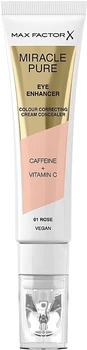 Кремовый консилер под глаза - Max Factor Miracle Pure Eye Enhancer Colour Correcting Cream Concealer 01 - Rose (10ml) (1143724-1525764-2)