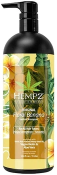 Шампунь восстанавливающий "Ориджинал" - Hempz Original Floral Banana Herbal Shampoo With Vegan Biotin & Aloe Vera 1000ml (1128049-1504608-2)