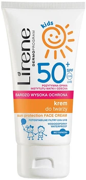 Солнцезащитный крем для лица для детей Lirene Sun Protection Face Cream SPF50+ 50ml (620930-531794-2)