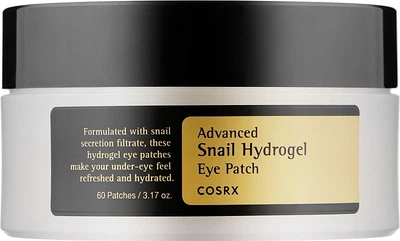 Гідрогелеві патчі для області очей з муцином равлики - Cosrx Advanced Snail Hydrogel Eye Patch 60шт (60шт) (951007-1209663-2)