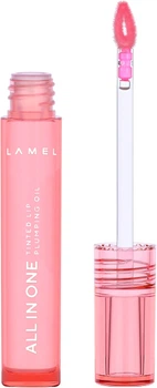 Масло-тинт для губ - Lamel Professional All in One Lip Tinted Plumping Oil 401 (3ml) (920050-849872-2)