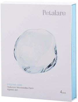 Набор нано-патчей для области глаз Petalare Eyezone Care Hyaluronic Microneedles Patch 4шт (675831-1050671-2)