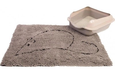 Mata do toalety Dog Gone Smart Litter Mat 88 x 66 cm Grey (0849670004822)