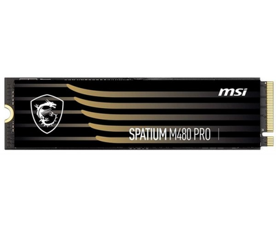Накопичувач SSD 4TB MSI Spatium M480 Pro M.2 2280 PCIe 4.0 x4 NVMe 3D NAND TLC (S78-440R050-P83)