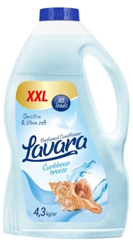 Кондиціонер-ополіскувач Lavara Caribbean breeze для тканин 4.3 л (4820191761704)