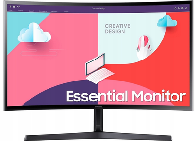 Монітор 23.5" Samsung Curved LS24C366 (LS24C366EAUXEN)