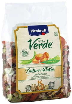 Корм для гризунів Vitakraft VitaVerde Nature Flakes Vegetables for rodents 400 г (4008239384997)