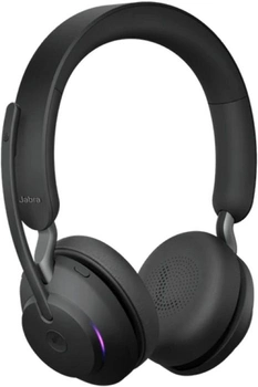 Słuchawki Jabra Evolve 2 65, Link380a MS Stereo Stand Black (26599-999-889)