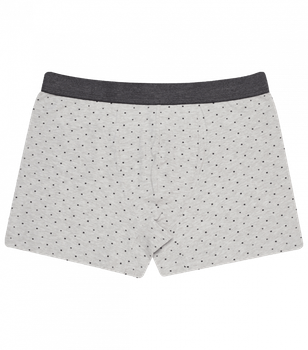 Подростковые боксеры с рисунком - Donella - 832502 - 152-158 см - Светло-серый (точки)