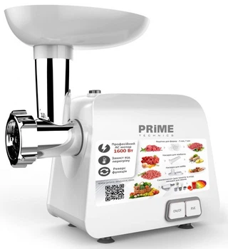 М'ясорубка Prime Technics pg 1603 w