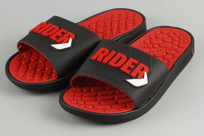 Шльопанці чоловічі червоні з чорним RIDER PUMP SLIDE AD 11690-AS513 43