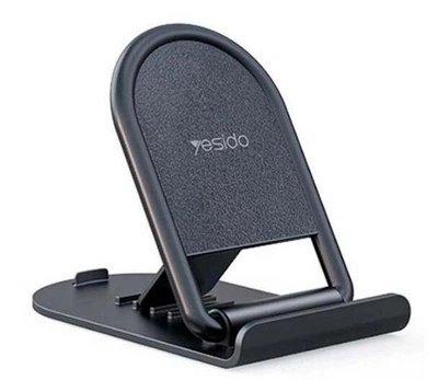 Настольная подставка для телефона YESIDO C141 Stand Holder / подходит для устройств от 4" до 7.9" дюймов (черного цвета)