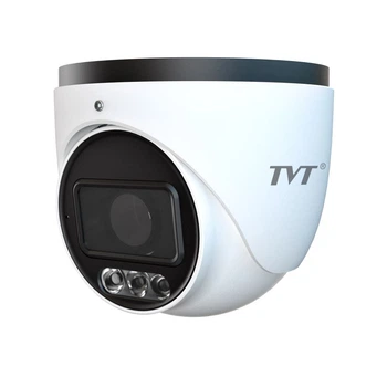 Купольная IP камера с микрофоном и двойной подсветкой TVT TD-9545S4-C(D/AZ/PE/AW3) White, 4Мп