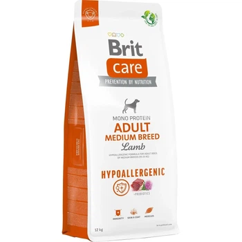 Сухой корм Brit Care Dog Hypoallergenic Adult Medium Breed для собак средних пород с ягненком 12 кг (172216)