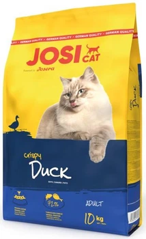 Сухой корм Josera JosiCat Crispy Duck Изысканный корм для кошек с аппетитным мясом утки 10 кг.
