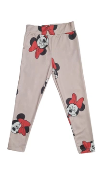 Детские лосины на девочку AKF kids 122-128 см бежевые