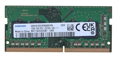 SODIMM 16Gb DDR4 3200MHz Samsung M471A2G43CB2-CWE б/в
