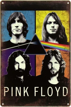 Металева табличка "Pink Floyd: Чотири Титани" (ms-104485)
