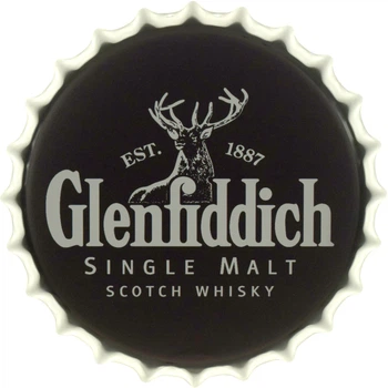 Металева табличка "Glenfiddich (Скарб Шотландії)" (ms-104660)