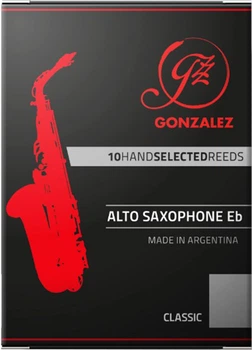 Трость для альт-саксофона Gonzalez Alto Saxophone Classic 3 (10 шт) (126761)