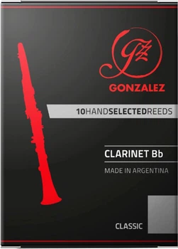 Трость для кларнета Bb Gonzalez Bb Clarinet Classic 2 (10 шт) (126753)