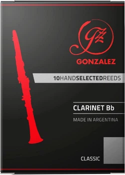 Трость для кларнета Bb Gonzalez Bb Clarinet Classic 2 1/2 (10 шт) (126754)