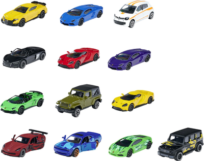 Набір металевих моделей автомобілів Majorette Limited Edition 13 шт 1:64 (3467452063507)