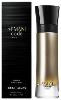 Парфумована вода для чоловіків Giorgio Armani Code Absolu Pour Homme 110 мл (3614272407442)