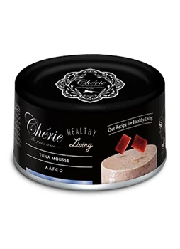 Влажный корм Cherie Healthy Living Мусс для кошек с тунцом 80 г х 6 шт