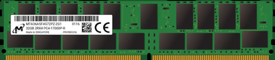 Оперативна памʼять для серверів Micron 32GB 2R*4 DDR4 2133MHZ (MTA36ASF4G72PZ-2G1B1RK)