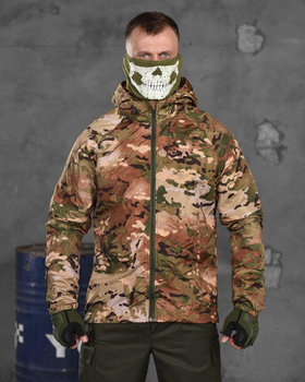 Тактична чоловіча куртка дощовик 4XL мультикам (17009)