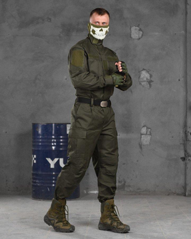 Армейский летний костюм штаны+китель XL олива (16126)