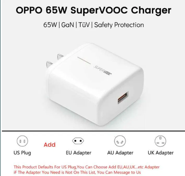 Зарядне пристрій Oppo SuperVooc 65W VCA7JACH Білий