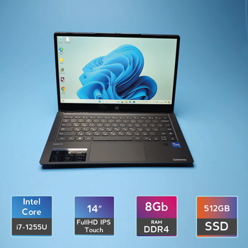 Ноутбук Gateway GWTC71427-BK (i7-1255U/RAM 8GB/SSD 512GB) Б/В (7260)
