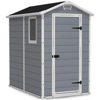 Садовий будиночок Keter Manor 4x6 130х192 см сірий/білий 230447