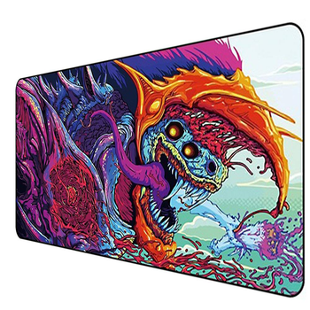 Геймерский коврик, игровая поверхность Primo Monster Dragon 40х90см