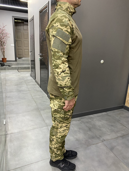 Военная форма (убакс и брюки) COMBAT, размер XL, коттон (хлопок), украинский пиксель, Wolftrap, форма ЗСУ