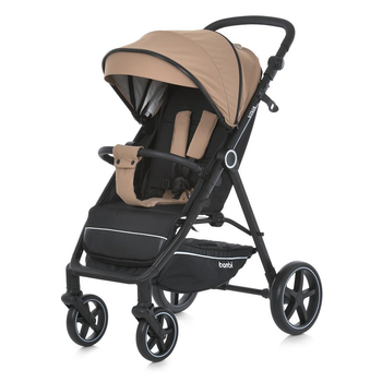 Детская прогулочная коляска книжка BAMBI M 5723 VIVA Beige бежевая нагрузка 22 кг