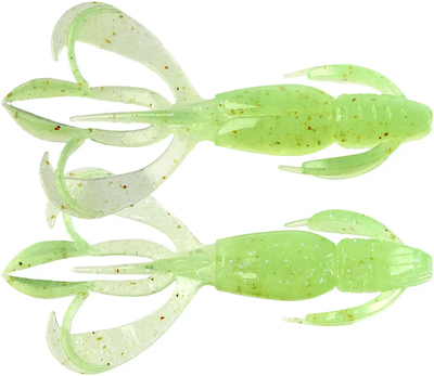 Силікон Keitech Crazy Flapper 2.4" (10 шт / уп) ц:ea#19 electric chart shad (1551-14-43)
