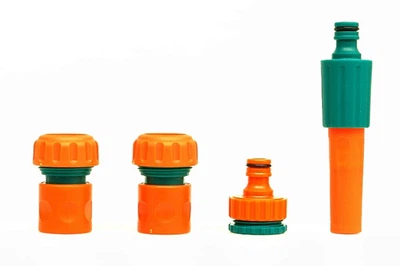 Насадка для полива с адаптером 3/4"-1" и коннекторами 3/4" 4 ед. FLO (89203)