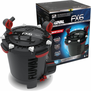 Фільтр акваріумний зовнішній Fluval High Perfomance Canister Fluval Fx6 3500 л/год (0015561102193)